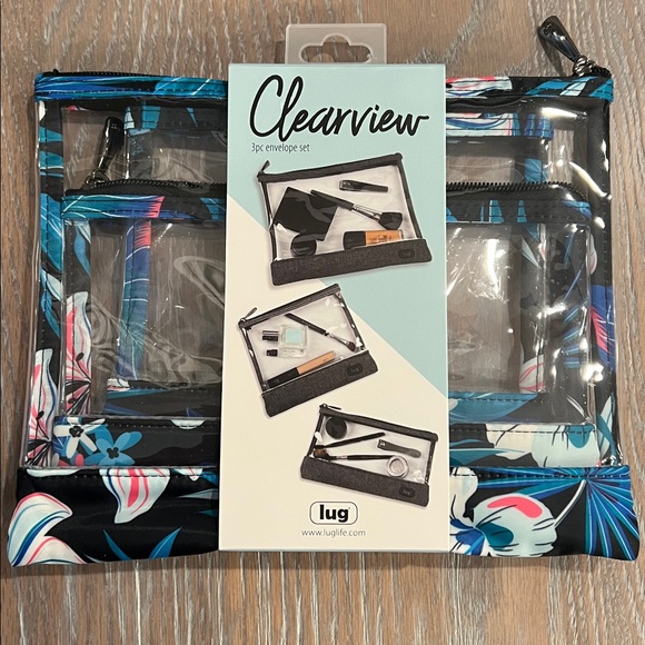 4 Piece Travel/Storage Set HIBISCUS MULTI - Picture 5 of 12